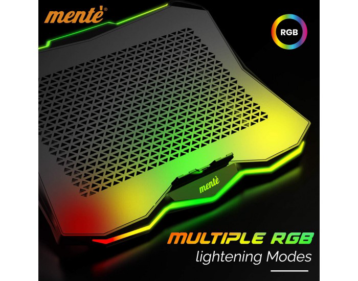 MENTE LAPTOP COOLING PAD RGB (DCX-15) 17.3